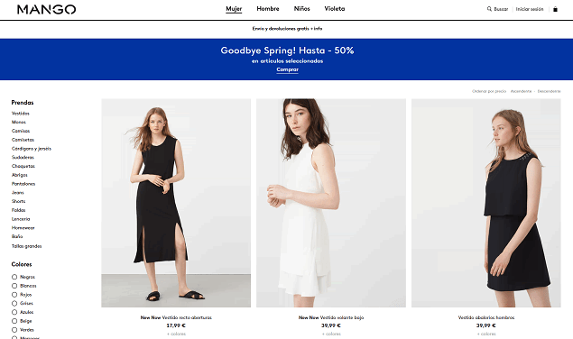 Las ventas online impulsan Mango en 2015 y copan ya el 10,7% del negocio del grupo Las ventas online impulsan Mango en 2015 y copan ya el 10,7% del negocio del grupo